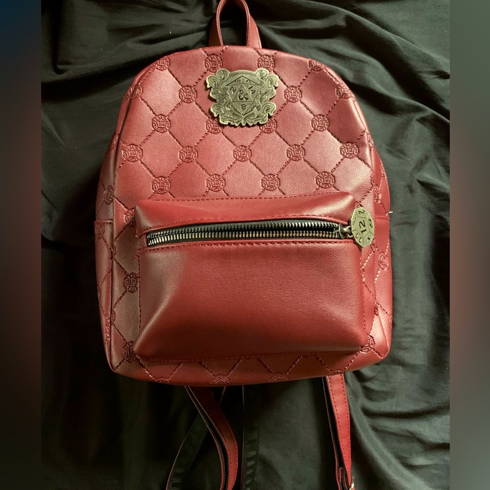 Dungeons and dragons mini backpack